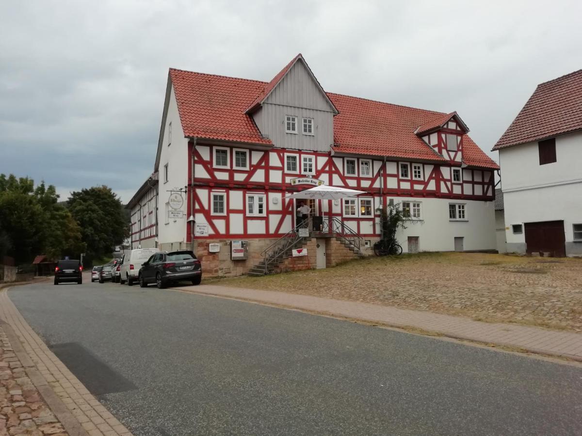 Hotel Wollroeder Krug Guxhagen Exteriér fotografie